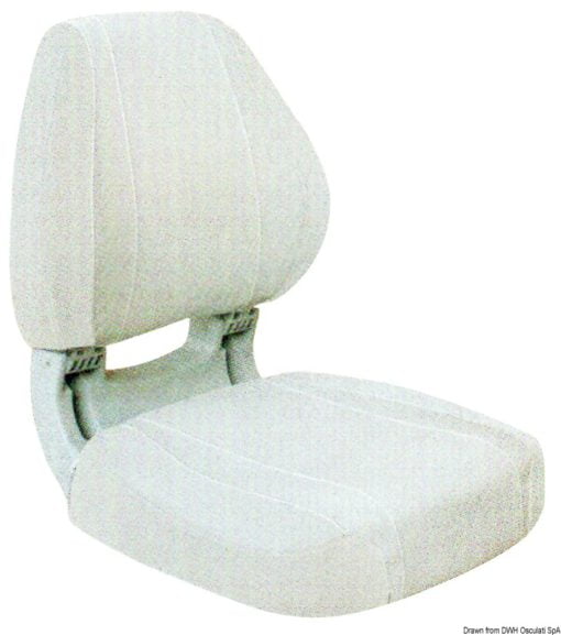 Sedile ergonomico Sirocco bianco - Artnr: 48.407.01 3