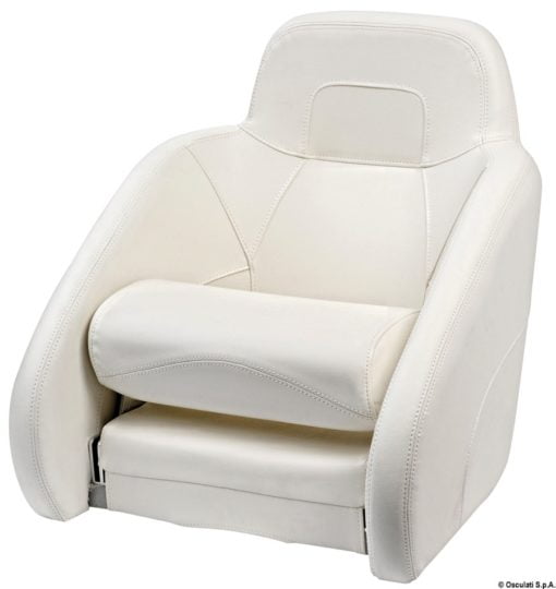 Anatomic seat H54 RAL 9010 - Artnr: 48.410.01 3