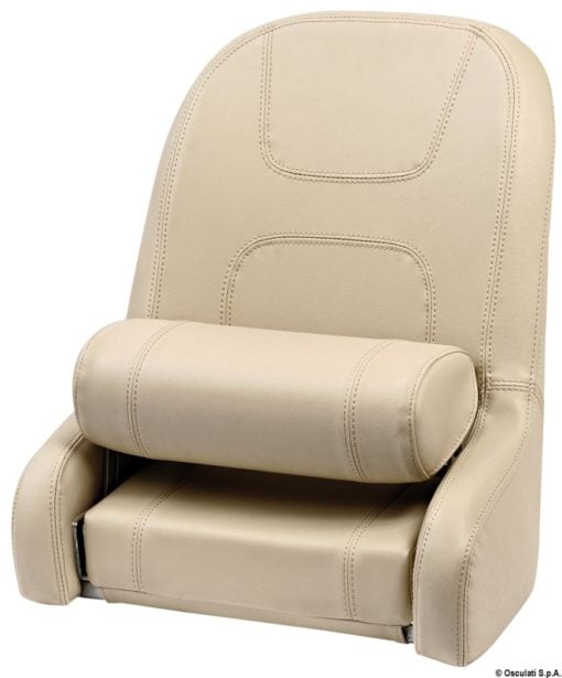 Padded seat w/H51 flip up to be coated - Artnr: 48.410.15 5