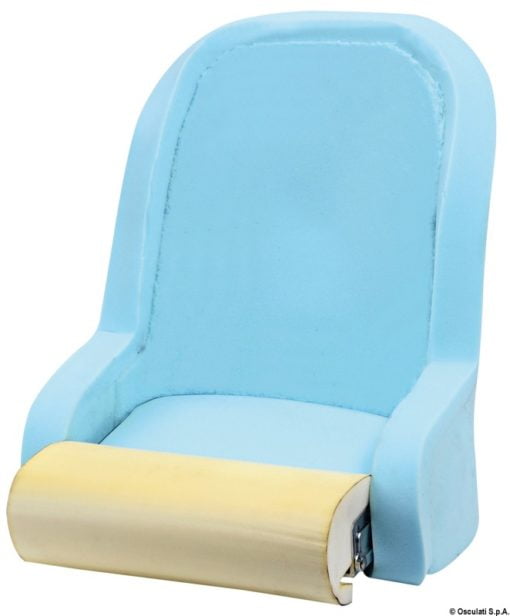 Padded seat w/H51 flip up to be coated - Artnr: 48.410.15 3