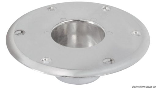 Spare white aluminium support for table legs Ø 160 - Artnr: 48.416.12 11