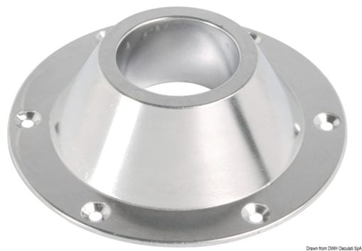 Spare support polished anodized aluminium Ø 165mm - Artnr: 48.416.33 10