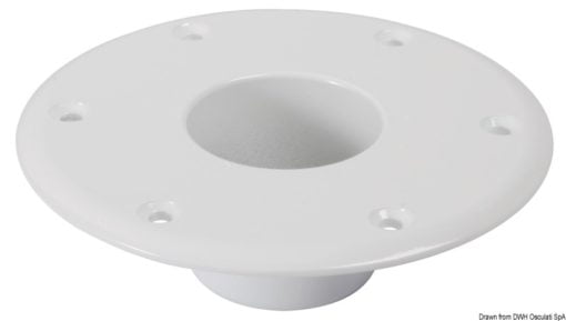 Spare white aluminium support for table legs Ø 165 - Artnr: 48.416.13 9