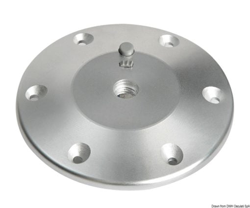 Tread Lock aluminium table pedestal 500/700 mm - Artnr: 48.417.61 6