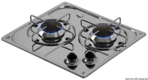 Two-burner cooktop recess m. - Artnr: 50.101.42 5