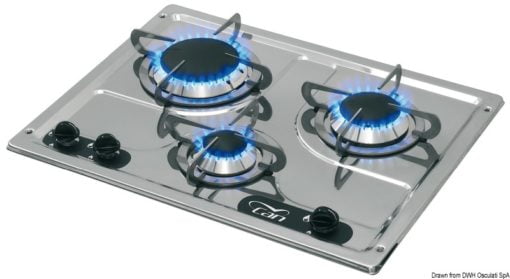 Two-burner cooktop recess m. - Artnr: 50.101.42 4