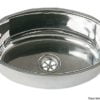 S.S oval sink 240x375 mm - Artnr: 50.186.84 1