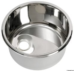 S.S round sink 385x180mm - Artnr: 50.187.37 8