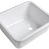 White plexiglass sink 33x28x14 - Artnr: 50.188.81 1