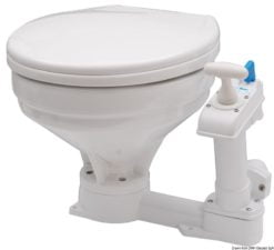 Manual toilet, plastic seat - Artnr: 50.217.25 9