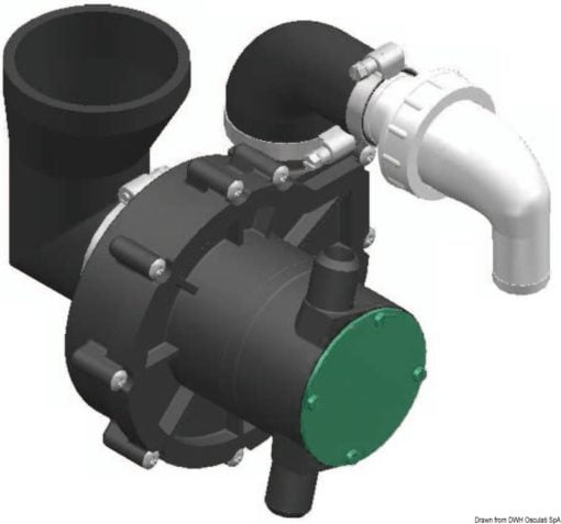 Spare pump for WC Silent Vacuum for WC 24 V - Artnr: 50.209.61 4