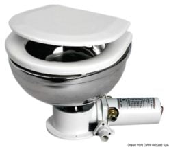 Electric toilet w/white lacquered wooden seat - Artnr: 50.205.13 10