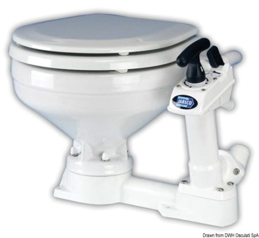 Spare kit manual toilet - Artnr: 50.224.03 4