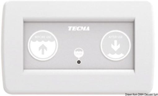 Control panel Tecma All in One two buttons - Artnr: 50.226.50 3