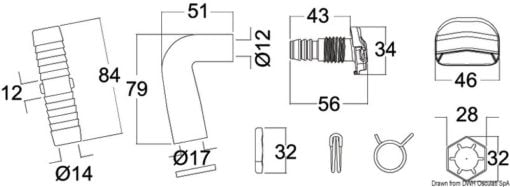 Rubber and valve kit Tecma generation 2 - Artnr: 50.226.71 4