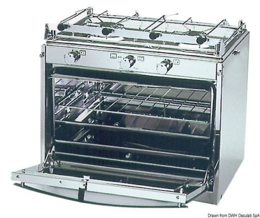 Power cooker 2 burners+oven - Artnr: 50.370.00 3