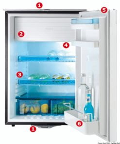 Waeco CR110 SS fridge 108 l 12/24 V - Artnr: 50.900.09 7