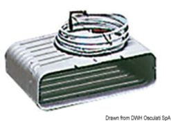Lamellar evaporator w/quick coupling L 150 - Artnr: 50.932.15 23