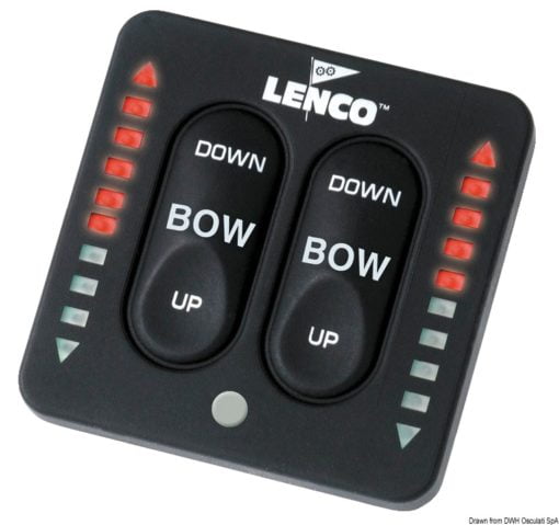 Lenco Standard control panel 12 V - Artnr: 51.256.01 4