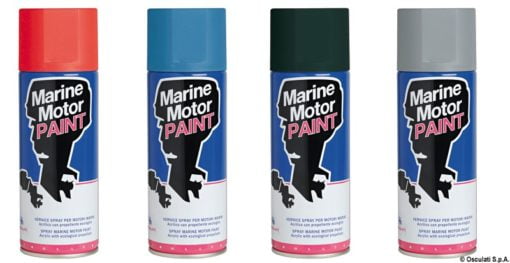 Spray paint Marine Motor Paint Caterpillar white - Artnr: 52.692.27 3