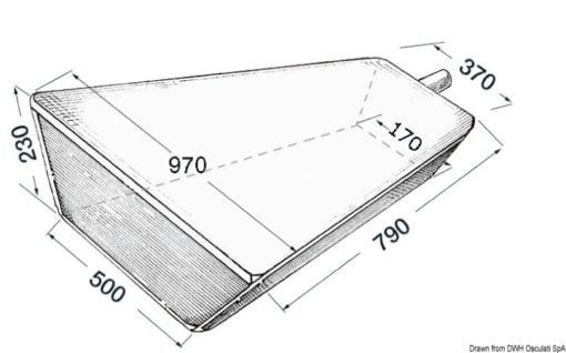 Rigid water tank 80 l - Artnr: 52.194.00 3