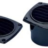 ABS hose vent w/collar black 92 x 92 mm - Artnr: 53.273.02 1