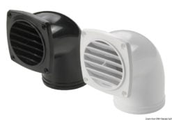 ABS hose vent w/collar white 92 x 92 mm - Artnr: 53.273.01 5