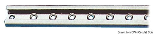 Rail 25mm nylon terminal - Artnr: 61.116.40 5