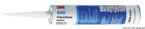 3M 540 polyurethane sealing adhesive white 310 ml - Artnr: 65.343.12 3