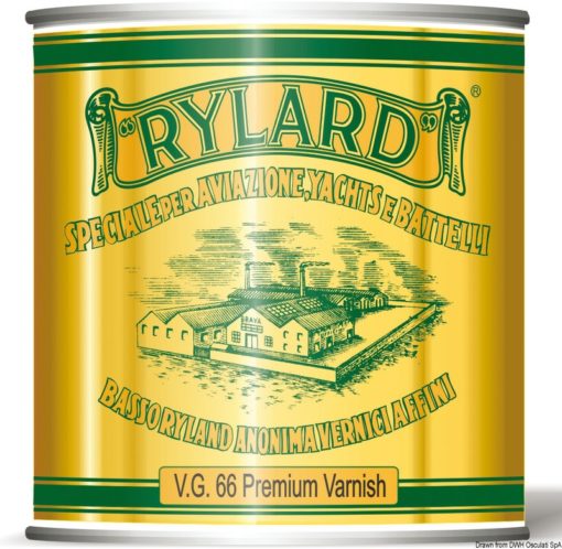 Rylard VG66 Premium clear varnish for wood - Artnr: 65.890.00 3