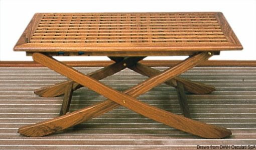 Teak table 125x80 cm - Artnr: 71.305.70 3