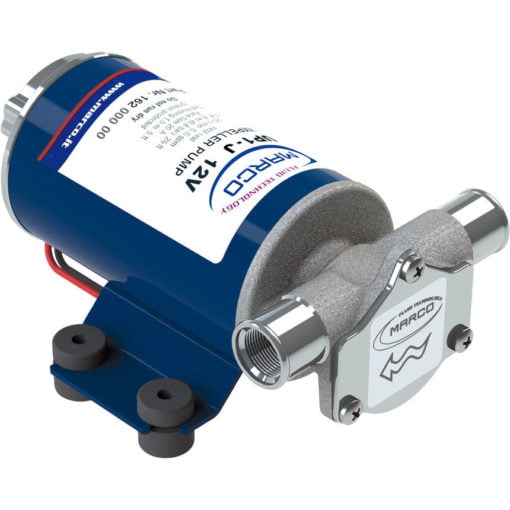 Marco UP1-J Pump, rubber impeller 28 l/min (12 Volt) - Artnr: 16200412 3