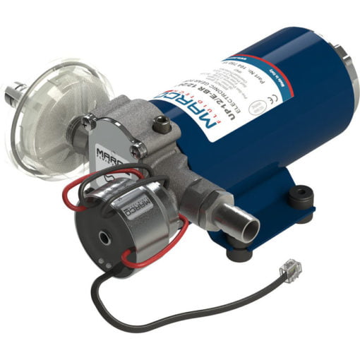 Marco UP12/E-BR 12/24V bronze gear pump with electronic pressure sensor 36 l/min - Artnr: 16475015 3