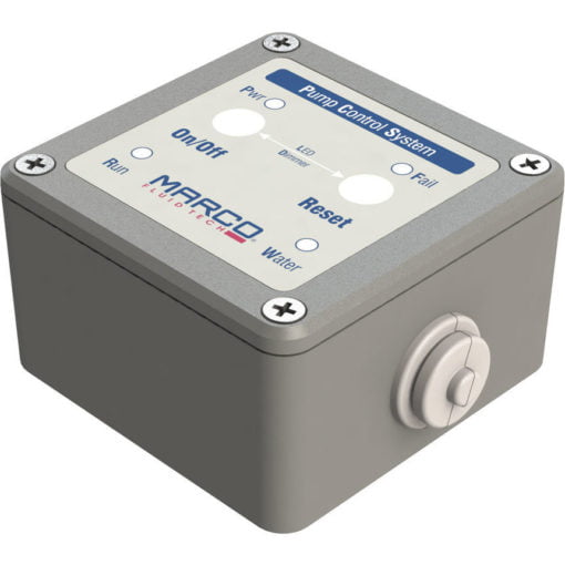 Marco UP14/E-DX 12/24V Electronic dual pump system + PCS 92 l/min - Artnr: 16469115 10