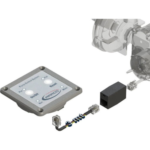 Marco UP14/E-DX 12/24V Electronic dual pump system + PCS 92 l/min - Artnr: 16469115 9