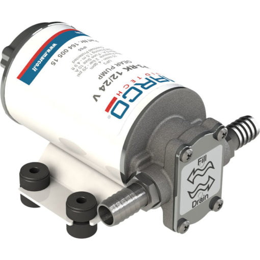 Marco UP3-RK Reversible pump kit with panel 15 l/min (12-24 Volt) - Artnr: 16400515 3