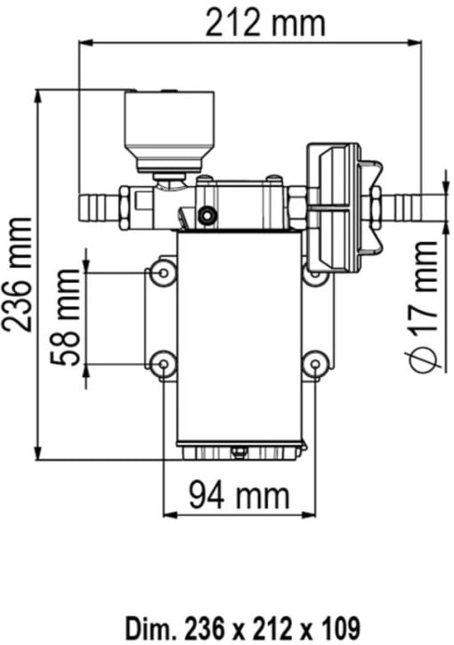 Marco UP6/E Electronic water pressure system 26 l/min - Artnr: 16462215 4