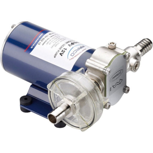 Marco UP6-PV PTFE Gear pump with check valve 26 l/min (12 Volt) - Artnr: 16406312 3