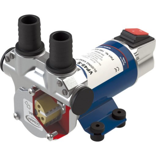 Marco VP45-S Vane pump 45 l/min with integrated on/off switch (24 Volt) - Artnr: 16602813 3
