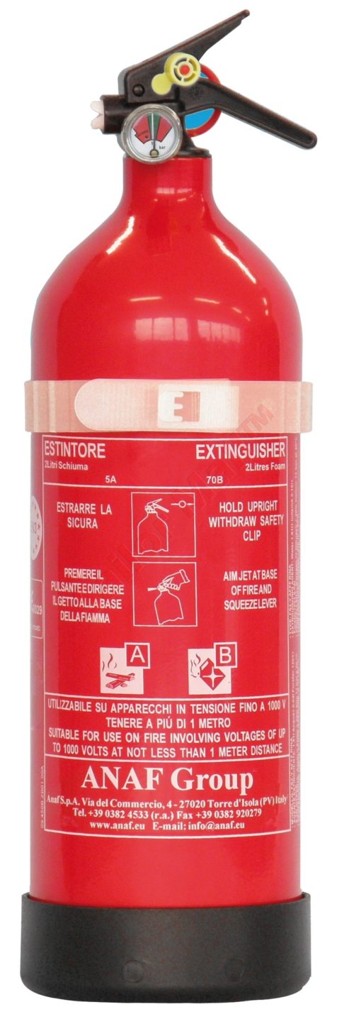 Extinguisher 2 kg MED 5A 70B 25F - Artnr: 31.450.12 3