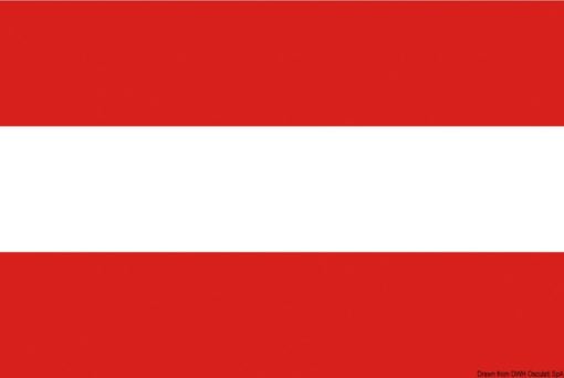Flag Austria 30x45cm - Artnr: 35.455.02 3
