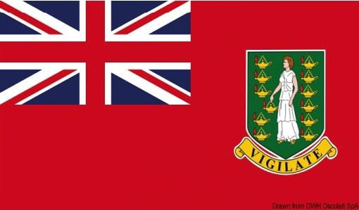 Bandiera Isole Vergini Britanniche merc. 30x45 - Artnr: 35.466.02 3
