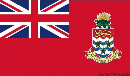 Bandiera Isole Cayman mercantile 40x60 - Artnr: 35.468.03 3