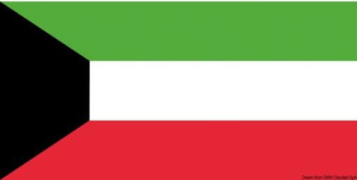 Flag Kuwait 30X45 - Artnr: 35.435.02 3