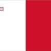 Flag Malta 30x45cm - Artnr: 35.439.02 1