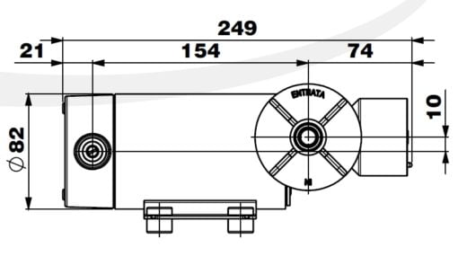 Marco DP12/E Deck washing pump + electronic control 5 bar - Artnr: 16484115 8