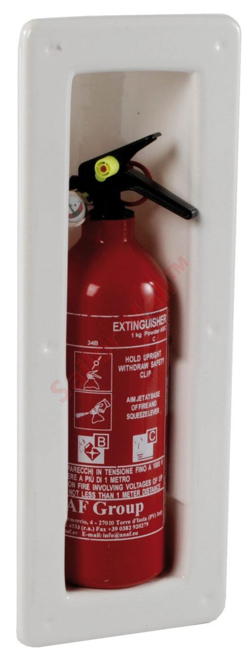 Snap-in recess extinguisher compartment - Artnr: 31.428.01 3