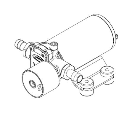 Marco SP2 SP2 Shower pump kit 2 bar - Artnr: 16490015 11