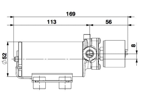 Marco SP2 SP2 Shower pump kit 2 bar - Artnr: 16490015 5