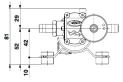 Marco SP2 SP2 Shower pump kit 2 bar - Artnr: 16490015 9